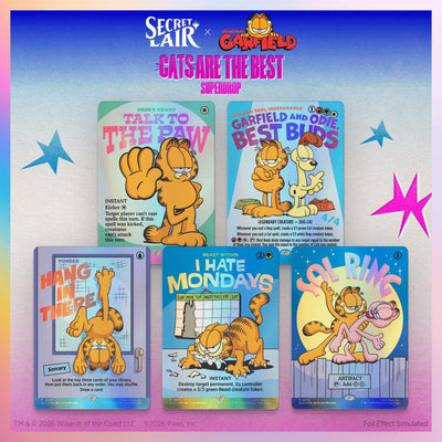 Secret Lair Drop: Secret Lair x Garfield: Motivationally Challenged Foil Edition