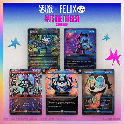 Secret Lair Drop: Secret Lair x Felix the Cat: Magic Bag of Tricks Foil Edition