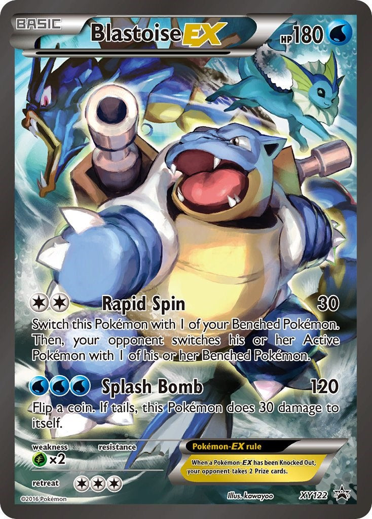 Blastoise EX (XY122) (Jumbo Card) [XY: Black Star Promos] – The Big Bang  Store