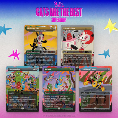 Secret Lair Drop: Toby’s Journey by Gary Baseman Non-Foil Edition