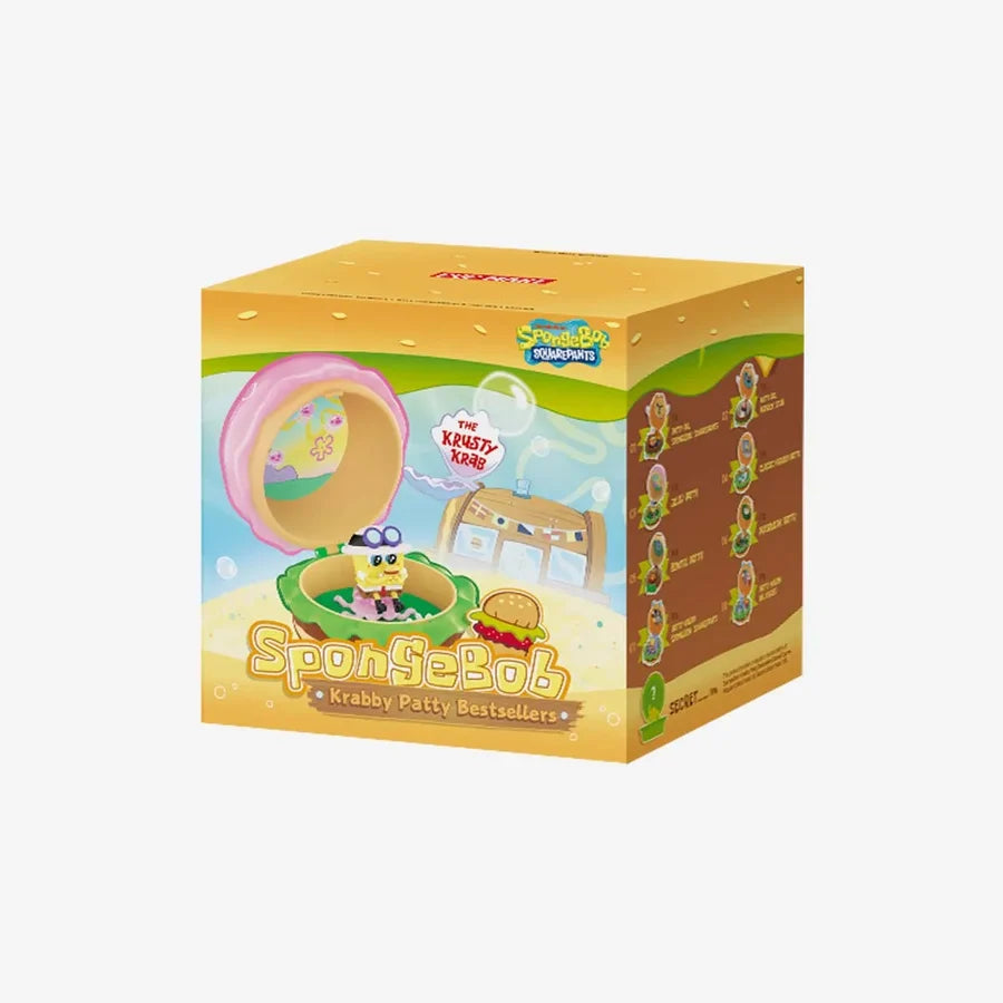 POP MART: SpongeBob - Krabby Patty Bestsellers Series Figures
