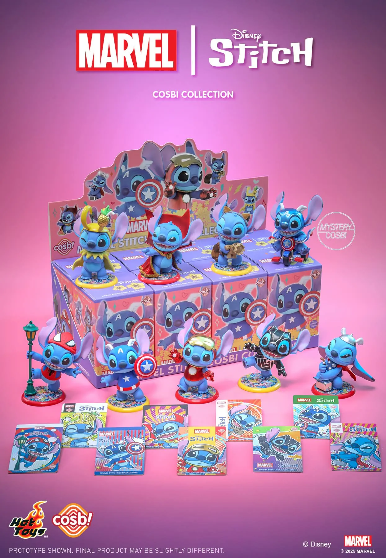 Hot Toys x COSBI - Marvel Stitch Mini Figurine Blind Box Series