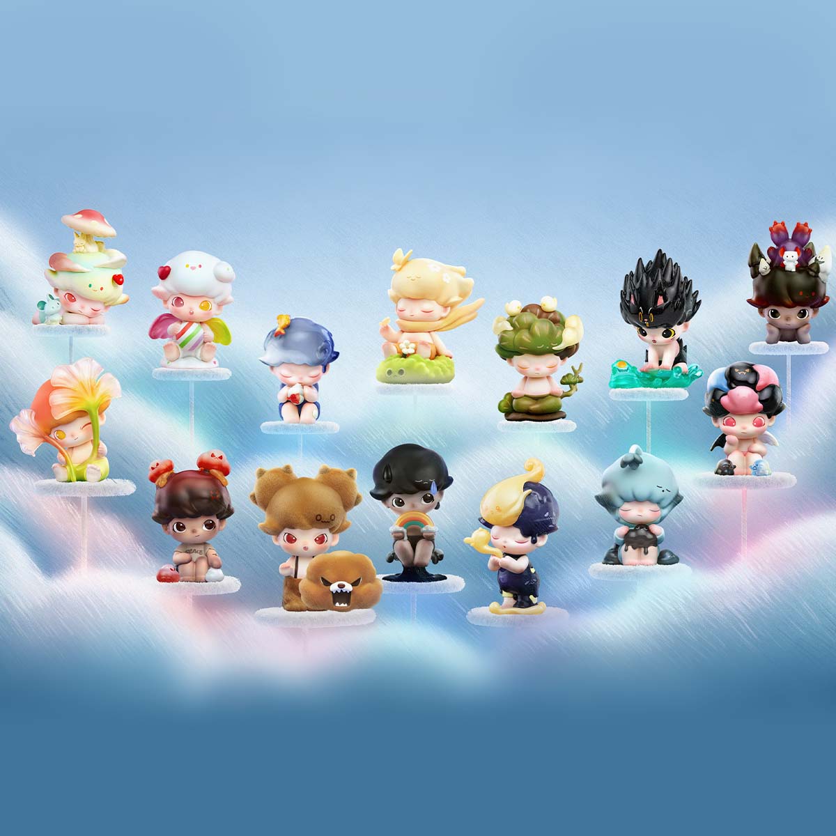 dimoo popmart レアあり　まとめのみ　67 カードなし POP MART: DIMOO By Your Side Series Figures – The Big Bang Store
