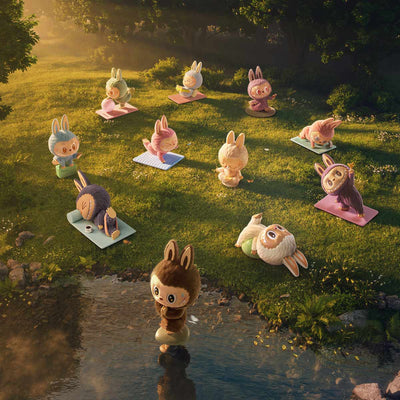 POP MART: Labubu THE MONSTERS - Lazy Yoga Series Figures