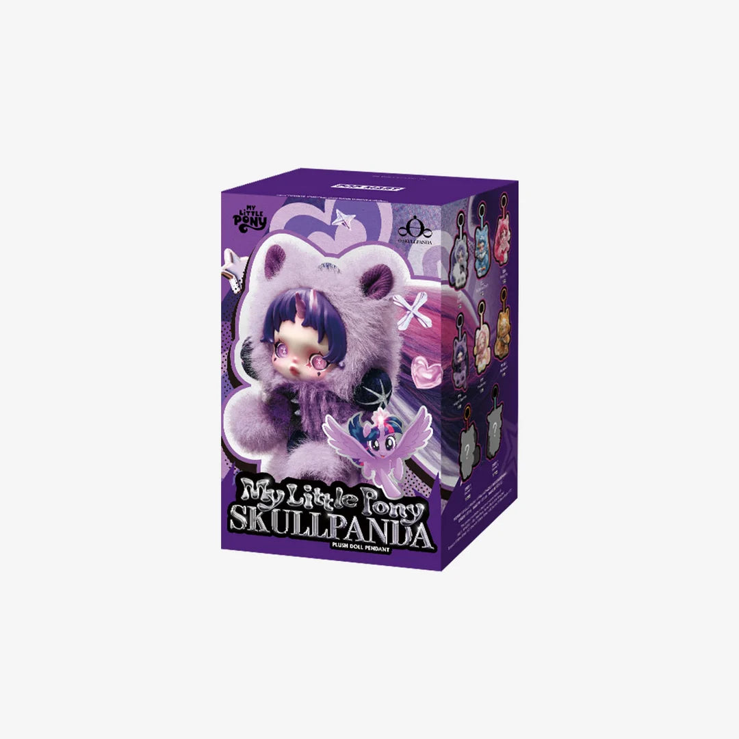 POP MART: SKULLPANDA × My Little Pony Series Plush Doll Pendant Blind Box