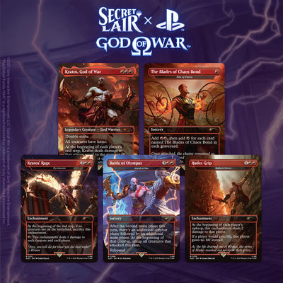 MTG: Secret Lair x God of War: Greek (Non-Foil)