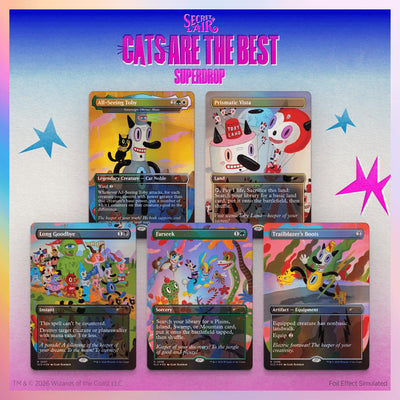 Secret Lair Drop: Toby’s Journey by Gary Baseman Foil Edition