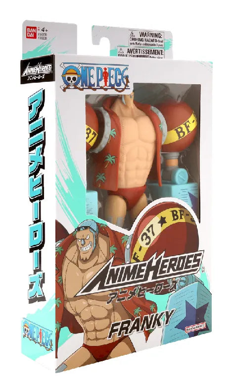 One Piece - Anime Heroes Series: Franky Collectible Figure