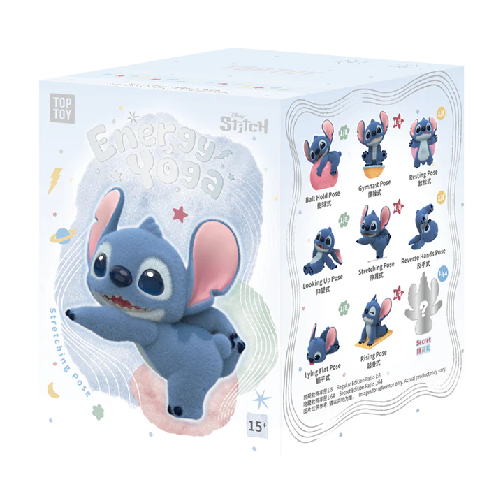 Top Toy x Disney - Stitch Energy Yoga Figure Series
