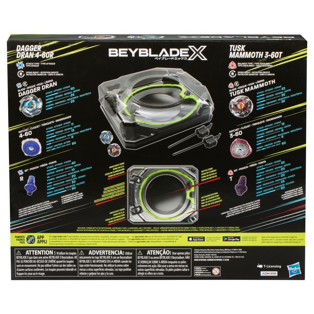 Beyblade X: Xtreme Battle Set with Beystadium