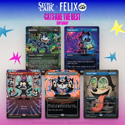 Secret Lair Drop: Secret Lair x Felix the Cat: Magic Bag of Tricks Non-Foil Edition