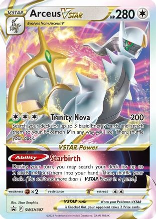 Arceus VSTAR (SWSH307) [Sword & Shield: Black Star Promos] – The
