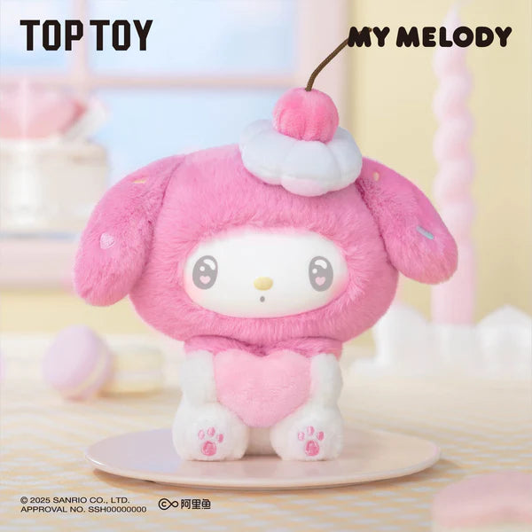 Top Toy x Sanrio - 50th Anniversary Milk Candy Series Plush Keychains Blind Box