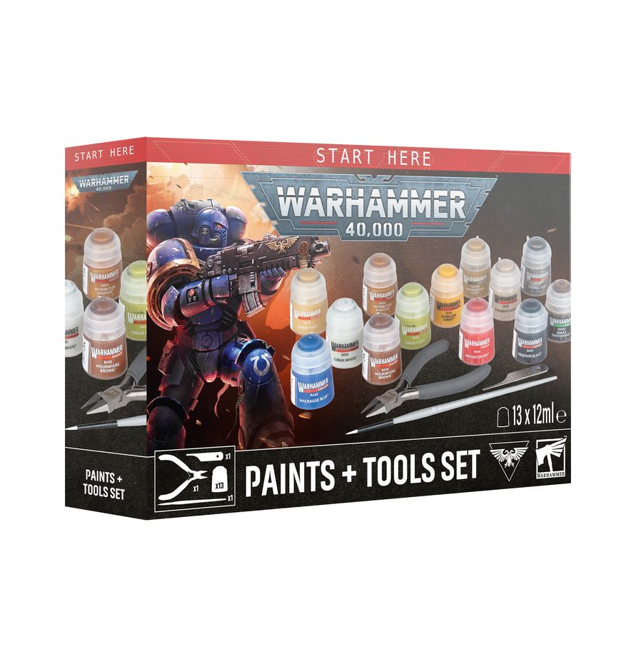 Warhammer 40,000: Paints + Tools
