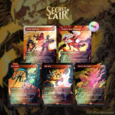 Secret Lair Drop Series: EVERYTHING IS ON FIRE (Rainbow Foil Edition)