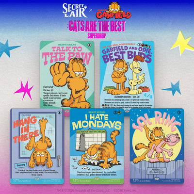 Secret Lair Drop: Secret Lair x Garfield: Motivationally Challenged Non-Foil Edition