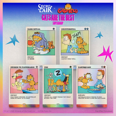 Secret Lair Drop: Secret Lair x Garfield: As Intended Foil Edition