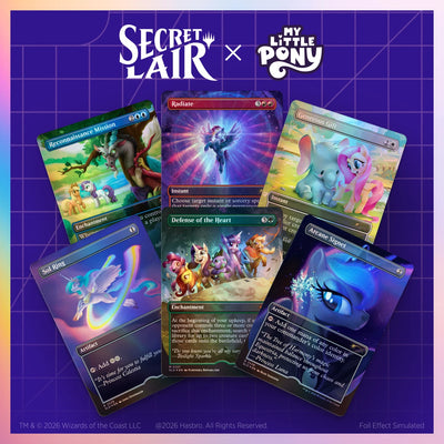 Secret Lair Drop: Secret Lair x My Little Pony: Friendship is Magic Foil Edition