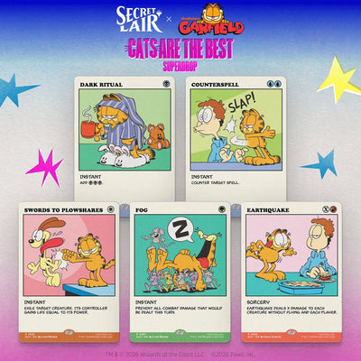 Secret Lair Drop: Secret Lair x Garfield: As Intended Non-Foil Edition