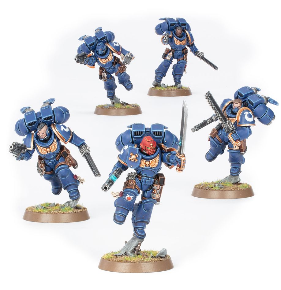 Space Marines: Assault Intercessors with Jump Packs (Jump Pack Intercessors)