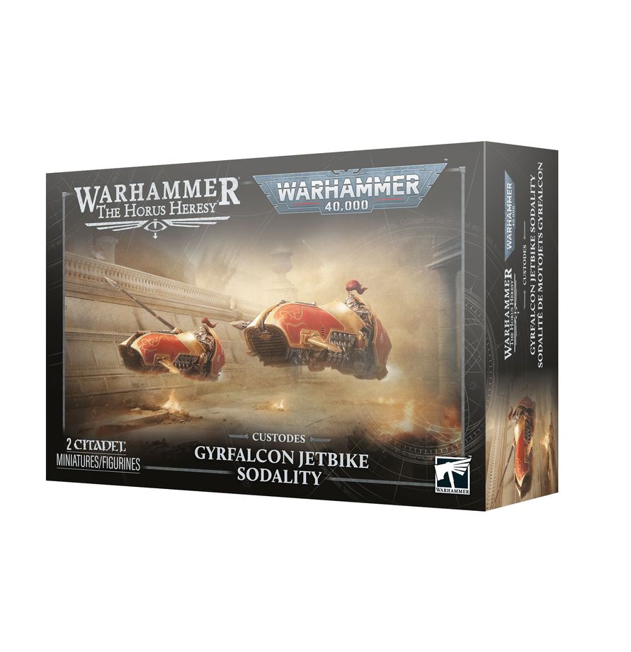Adeptus Custodes: Gyrfalcon Jetbike Sodality (Damaged Box)