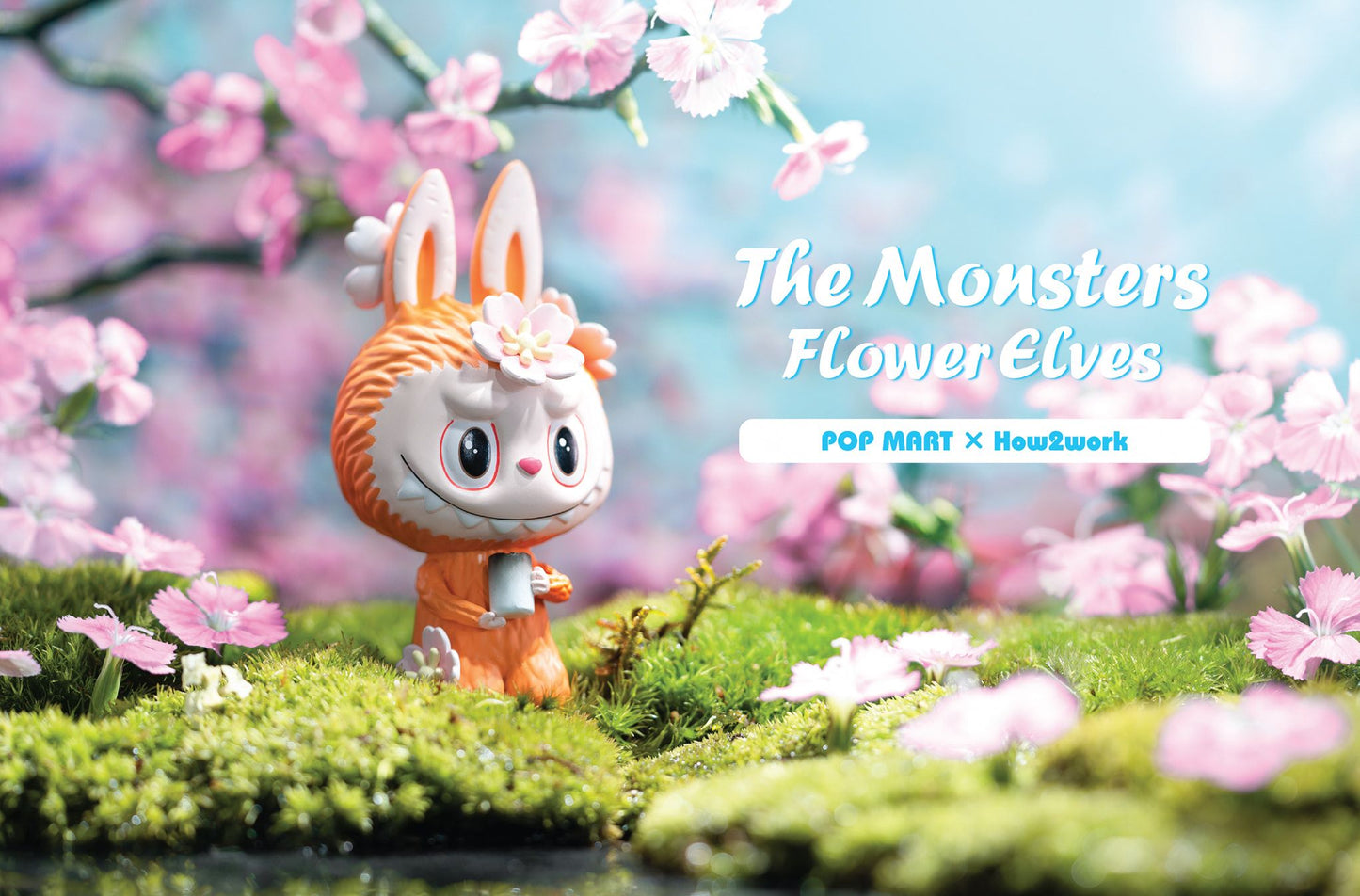 POPMART: Labubu THE MONSTERS - Flower Elves Figure Series