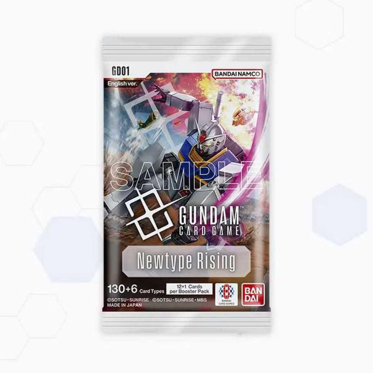 Gundam Card Game: Newtype Rising (GD01) - Booster Pack – The Big