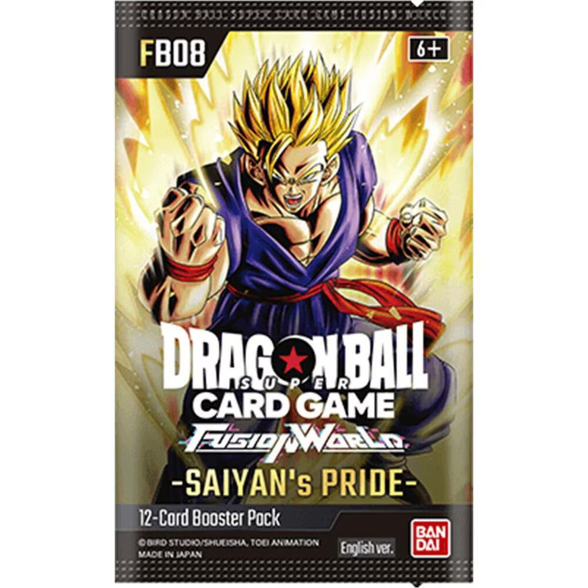 Dragon Ball Super Card Game - Fusion World: Saiyan's Pride Booster