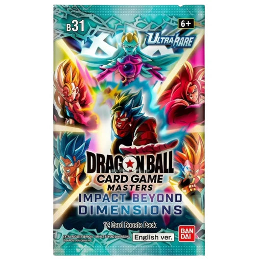 Dragon Ball Card Game Masters – Impact Beyond Dimensions Booster (B31)