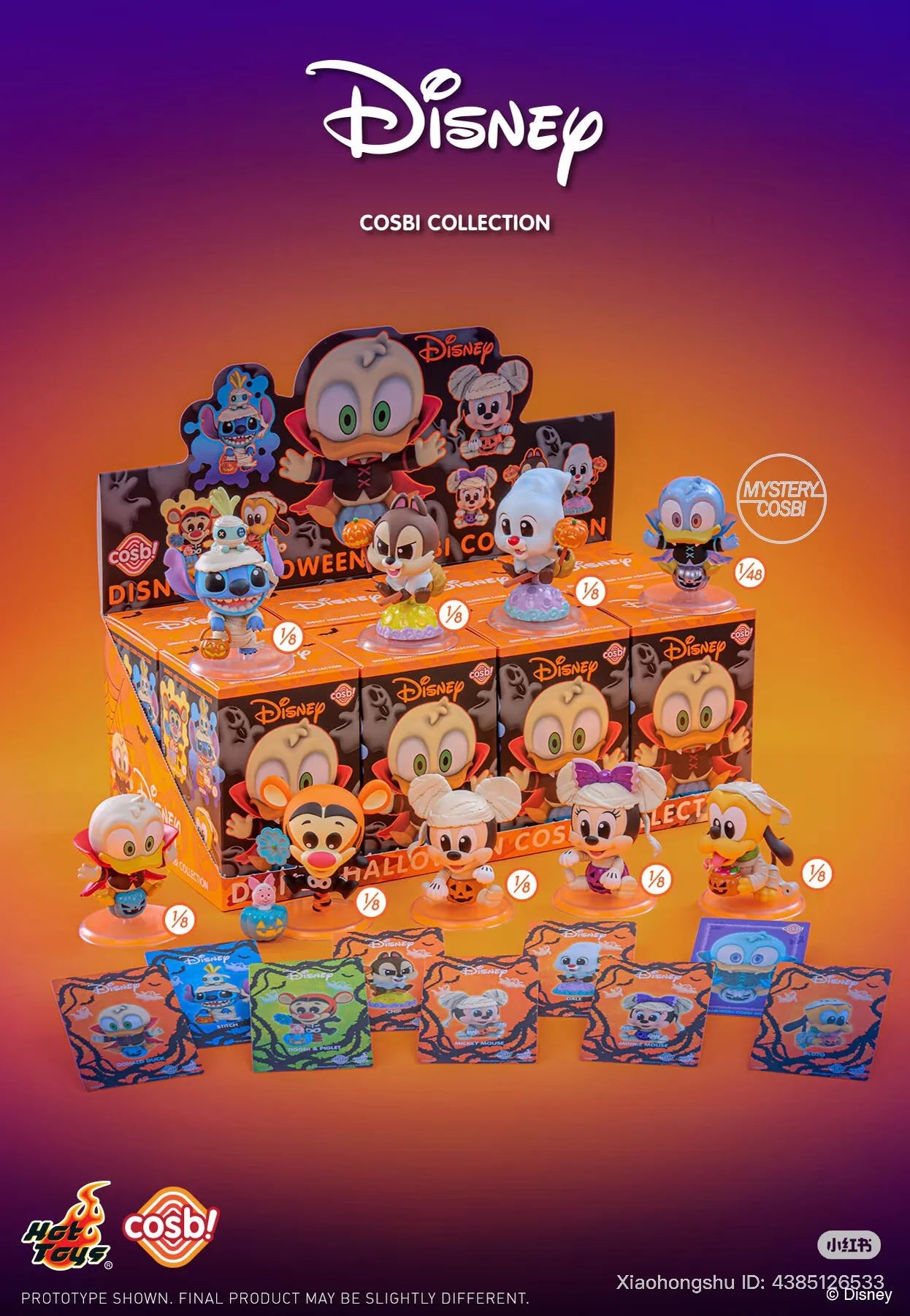 Hot Toys x COSBI - Disney Pumpkin Party Mini Blind Box Series