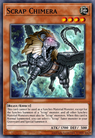 Scrap Chimera (Starlight Rare) (RA05-EN005) - Rarity Collection 5 1st Edition