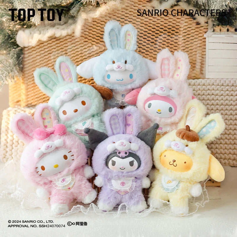 Top Toy x Sanrio - Elf Bunny Baby Vinyl Plush Keychains Gift Blind Box