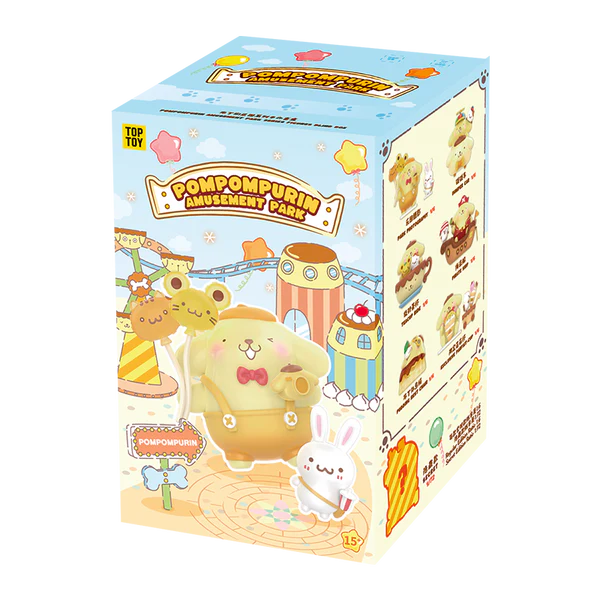 Top Toy x Sanrio - POMPOMPURIN Amusement Park Series Blind Box