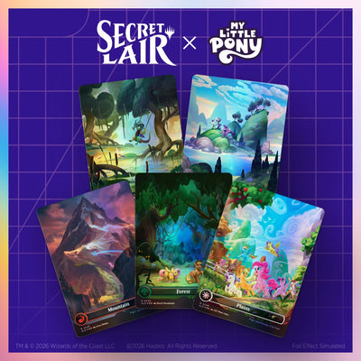 Secret Lair Drop: Secret Lair x My Little Pony: The Lands of Equestria Foil Edition