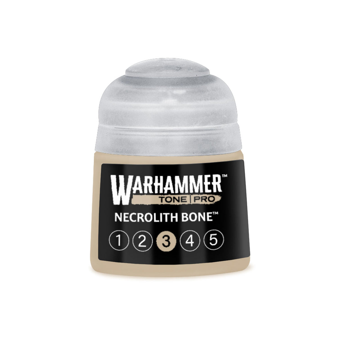 Warhammer Tone Pro Paint: Necrolith Bone 3 12ML