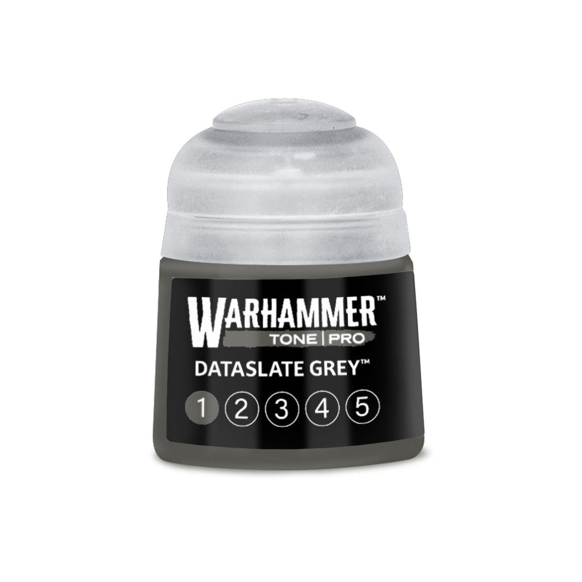Warhammer Tone Pro Paint: Dataslate Grey 1 12ML