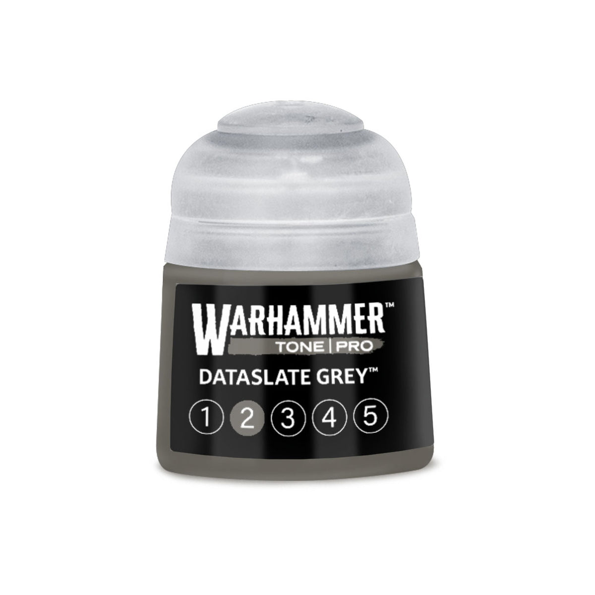 Warhammer Tone Pro Paint: Dataslate Grey 2 12ML