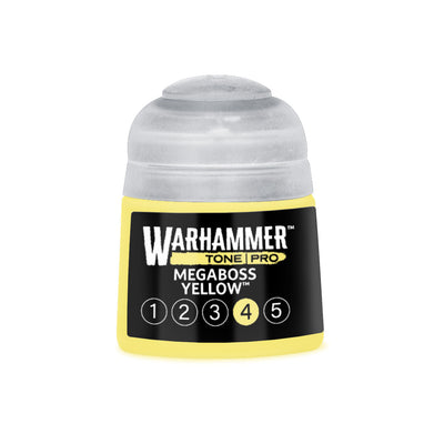 Warhammer Tone Pro Paint: Megaboss Yellow 4 12ML