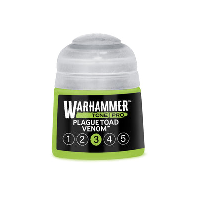 Warhammer Tone Pro Paint: Plague Toad Venom 3 12ML