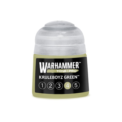 Warhammer Tone Pro Paint: Kruleboyz Green 4 12ML