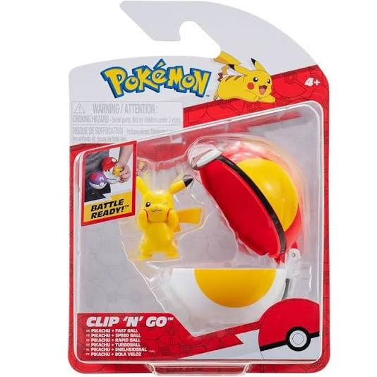 Pokémon: Clip n Go + Poké Ball (Official Merchandise)