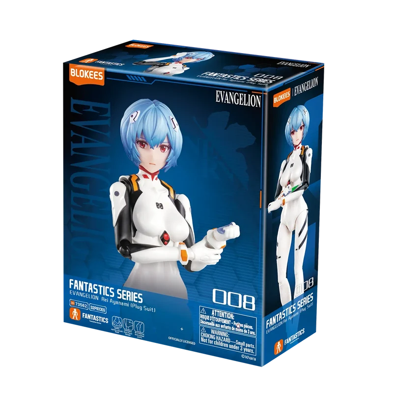 Blokees: Evangelion - Fantastics Series - 01 Rei Ayanami