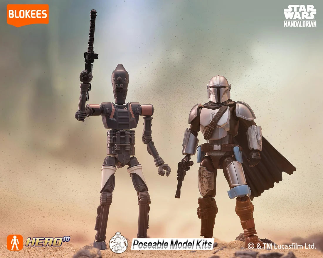 Blokees: Star Wars: The Mandalorian - Galaxy Version Series 1 Poseable Model Kit Blind Box