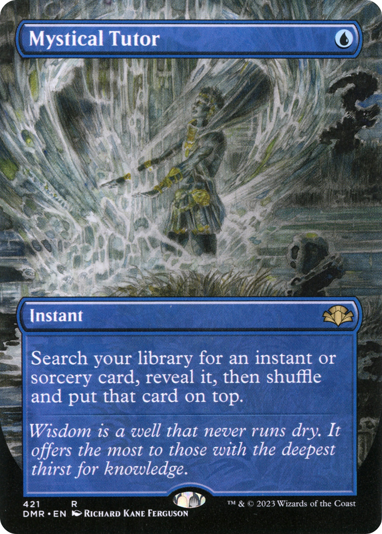 Mystical Tutor (Borderless) (DMR-421) - Dominaria Remastered (Borderless)