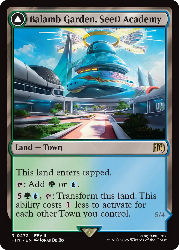 Balamb Garden, SeeD Academy // Balamb Garden, Airborne [FINAL FANTASY]