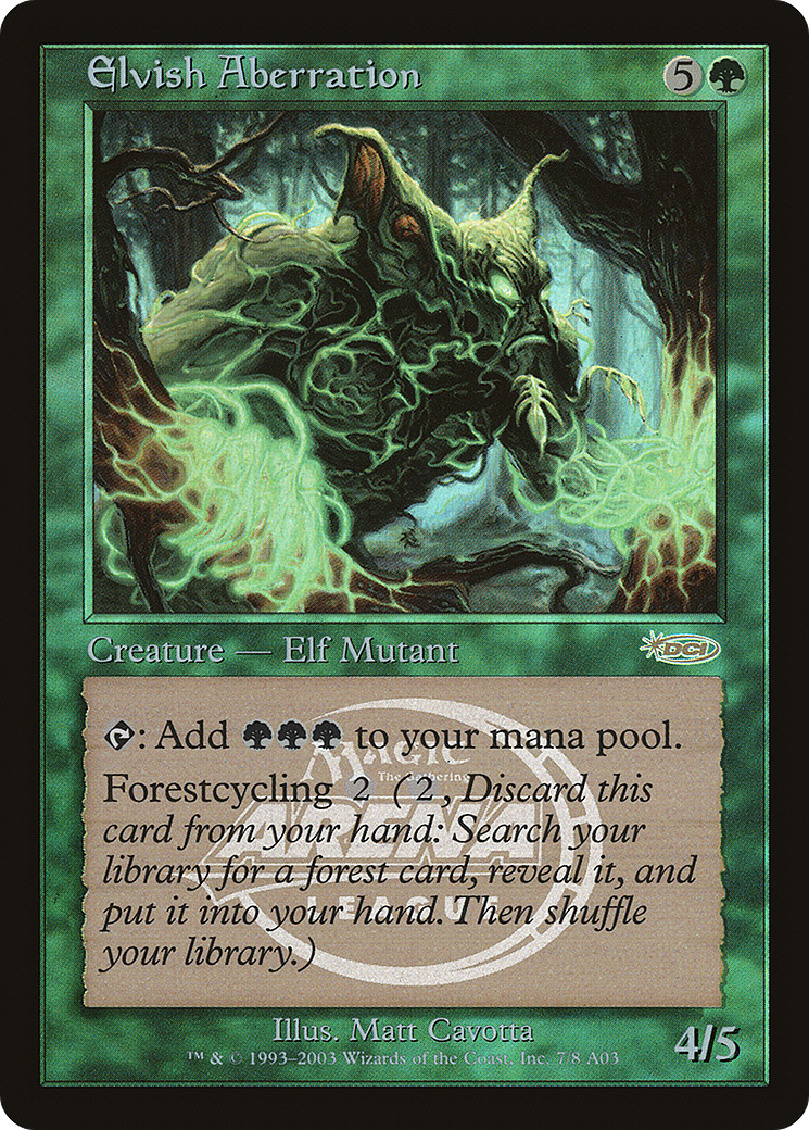 Elvish Aberration (ARENA-) - Arena League 2003 Foil