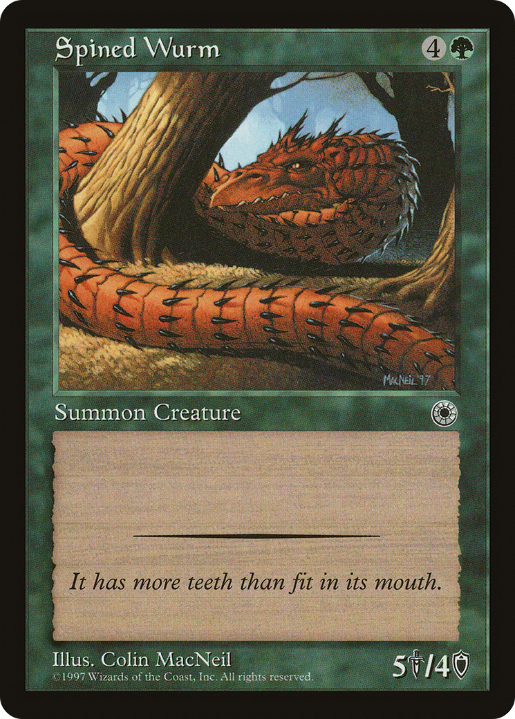 Spined Wurm (POR-) - Portal