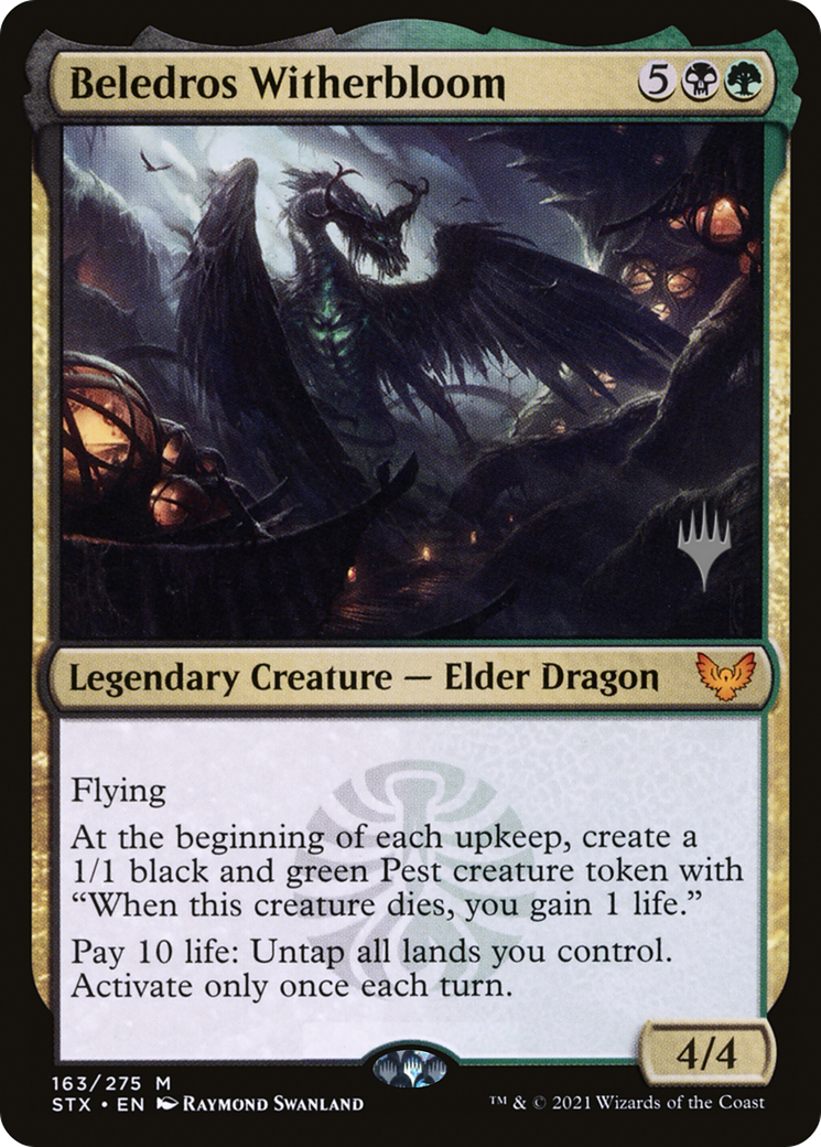 Beledros Witherbloom (PPSTX-163) - Strixhaven: School of Mages Promos