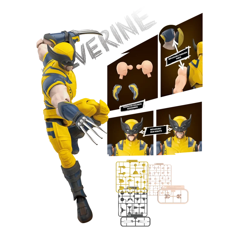 Blokees: Marvel Deadpool & Wolverine - Champion Class 05 Wolverine Model Kit