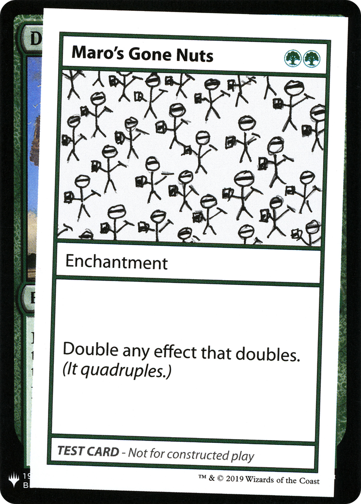 Maro's Gone Nuts (CMB1-) - Mystery Booster Playtest Cards 2019